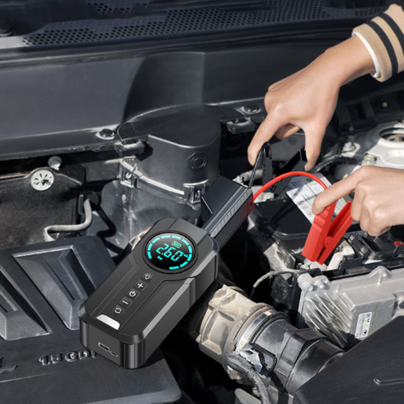 Auto Notstartstromversorgung,Luftpumpe,Powerbank,All-In-one-Maschine